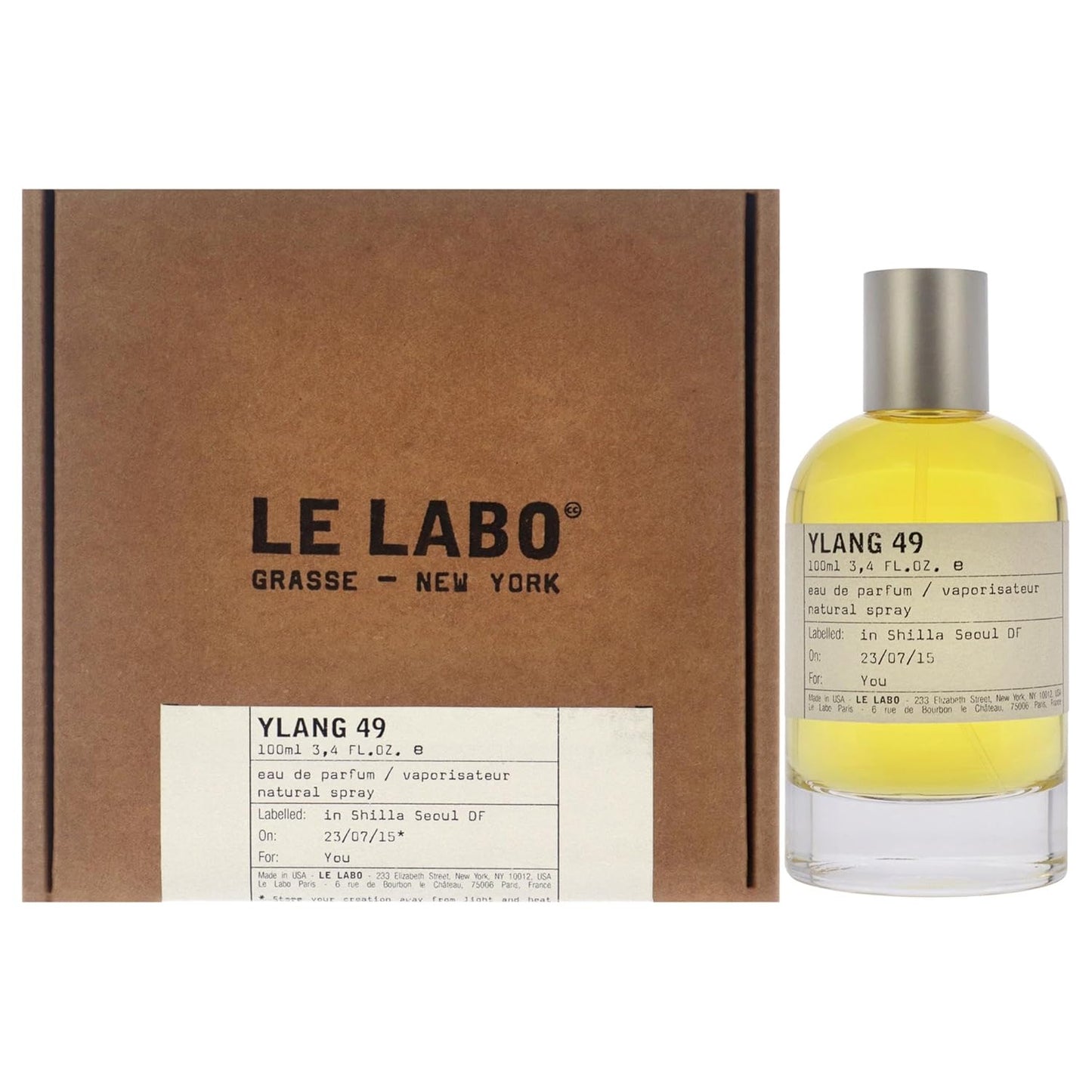 Le Labo Ylang 49 for Unisex 3.4 oz EDP (100 ML)