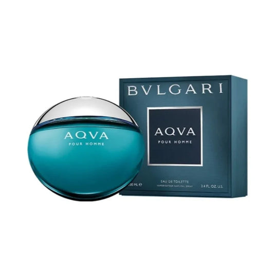 Bvlgarii Aqvaa Pour Homme Eau De Toilette For Men - 100 ml